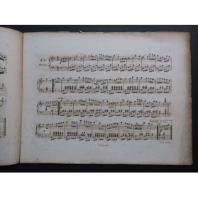 LEROY Léon Le Bouquet Quadrille op 2 Piano ca1855