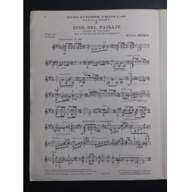 BROQUA Alfonso Ecos del Paisaje Guitare