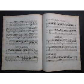 GELINEK Joseph Cors de Poste Valzer varié Piano ca1813