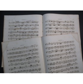 MAZAS F. Six Duos Brillants op 83 Livre 1 pour 2 Violons ca1850