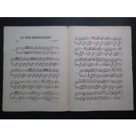 FAHRBACH Philippe La Tour Merveilleuse op 241 Piano 1908