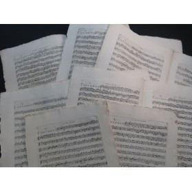 GIORNOVICHI Giovanni Mane Concerto No 5 Violon Orchestre 1777