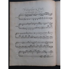 GELINEK Joseph Partant pour la Syrie Varié Piano ca1820
