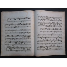 GELINEK Joseph Partant pour la Syrie Varié Piano ca1820