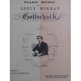 GOTTSCHALK L. M. Piano...
