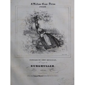 BURGMULLER Frédéric Julie...