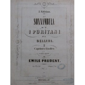 PRUDENT Émile Caprice Etude...