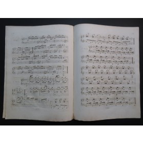 CRAMER J. B. Le Songe de Rousseau Piano ca1825