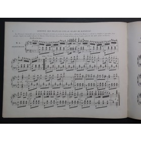 LEDUC Alphonse La Bataille d'Inkermann Quadrille Piano ca1855