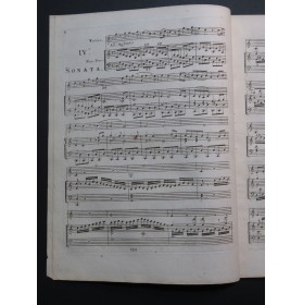 STEIBELT Daniel Sonate op 27 No 4 Piano Violon ca1797