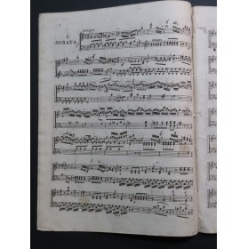KOZELUCH Leopold Trois Sonates op 44 Piano ca1805