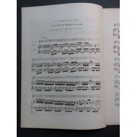 TULOU Jean-Louis Cavatine du Barbier de Séville Rossini op 42 Piano Flûte ca1860
