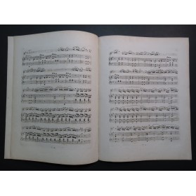 TULOU Jean-Louis Cavatine du Barbier de Séville Rossini op 42 Piano Flûte ca1860