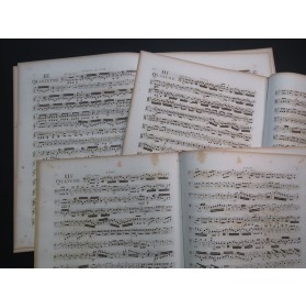 PLEYEL Ignace Six Quatuors 8e Livre 2e Partie 2e Violon Alto Violoncelle 1791