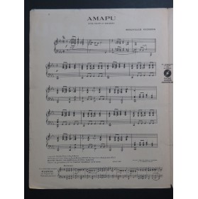 GIDEON Melville Amapu Piano 1921