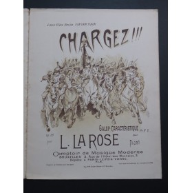 LA ROSE Léon Chargez !!! op 83 Piano