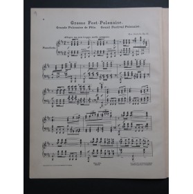 JENTSCH Max Grosse Fest-Polonaise op 24 Piano 1899