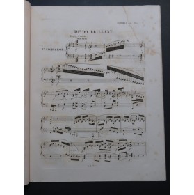 HUMMEL J. N. Grand Duo Brillant op 126 Piano ca1835