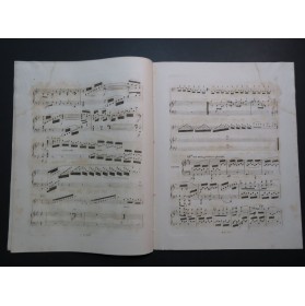 HUMMEL J. N. Grand Duo Brillant op 126 Piano ca1835
