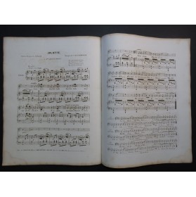 D'ADHEMAR Ab. Joliette Chant Piano ca1845