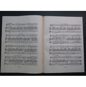 SCHULTHES Wilhelm O Guard Divine Chant Piano XIXe siècle