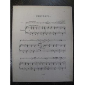 MOSZKOWSKI Moritz Serenata Violon Piano 1884