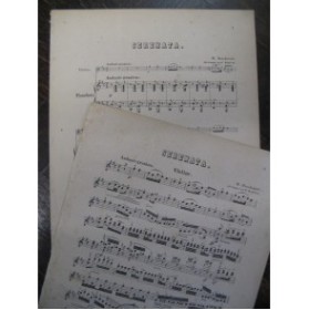 MOSZKOWSKI Moritz Serenata Violon Piano 1884