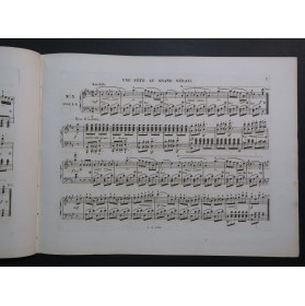 LEDUC Alphonse La Flotte Anglo-Française Piano ca1848