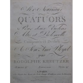 KREUTZER Rodolphe Six...