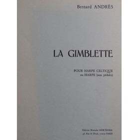 ANDRÈS Bernard La Gimblette...