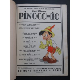 HARLINE Leigh Pinocchio Recueil Piano ca1945