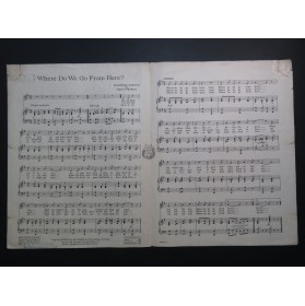 JOHNSON WENRICH Where Do We Go From Here ? Chant Piano 1917