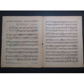 GARERI E. SALABERT Francis Paso-Doble Granadino Piano 1920