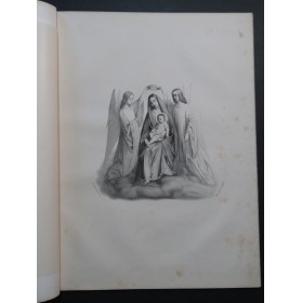 LAMBILLOTTE Abbé Mélodies Religieuses Romances à Marie Chant Piano 1841