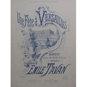 TAVAN Émile Une Fête à...