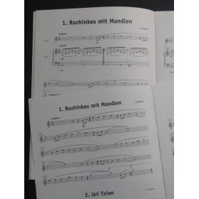 WOLFGRAM Coen Klezmers 12 Pièces Piano Flûte 1997