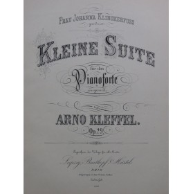 KLEFFEL Arno Kleine Suite...