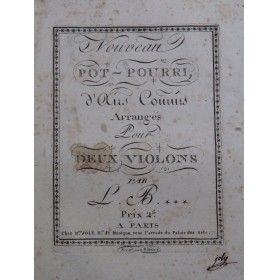 L. B. Nouveau Pot-Pourri...