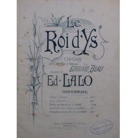 LALO Edouard Le Roi d'Ys...