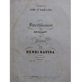 RAVINA Henri Divertissement...