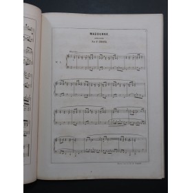 CHOPIN WOLFF KALKBRENNER DE KONTSKI Six Morceaux Piano 1841