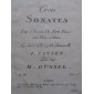 DUSSEK J. L. Trois Sonates...