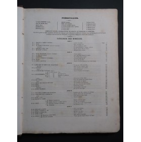 MEYERBEER G. Le Prophète Opéra Chant Piano ca1849