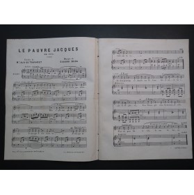 DUCA Giovanni Le Pauvre Jacques de 1872 Chant Piano ca1875
