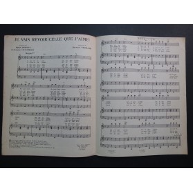 Je vais revoir celle que j'aime Bernard Kesslair Chant Piano 1963