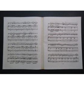 FOLZ Michel Pot-Pourri Valaque op 22 Piano Flûte ca1868