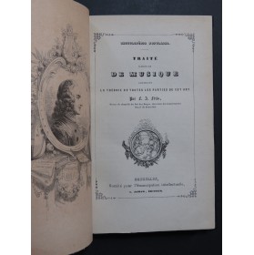 FÉTIS François-Joseph Traité Élémentaire de Musique ca1852