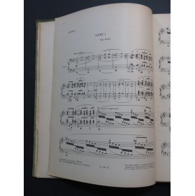 DEBUSSY Claude Pelléas et Mélisande Opéra Piano Chant 1902