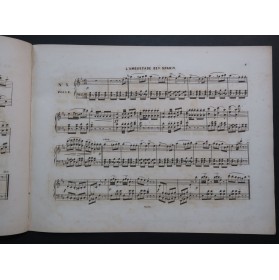 SCHUBERT Camille Soumission d'Abd-El-Kader Quadrille Piano ca1850
