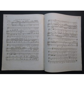 D'ALVIMARE Martin Pierre Renaud de Montauban Chant Piano ou Harpe ca1820